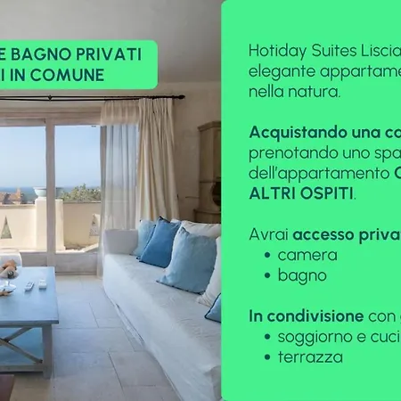 Hotiday Liscia Di Vacca Homestay Porto Cervo